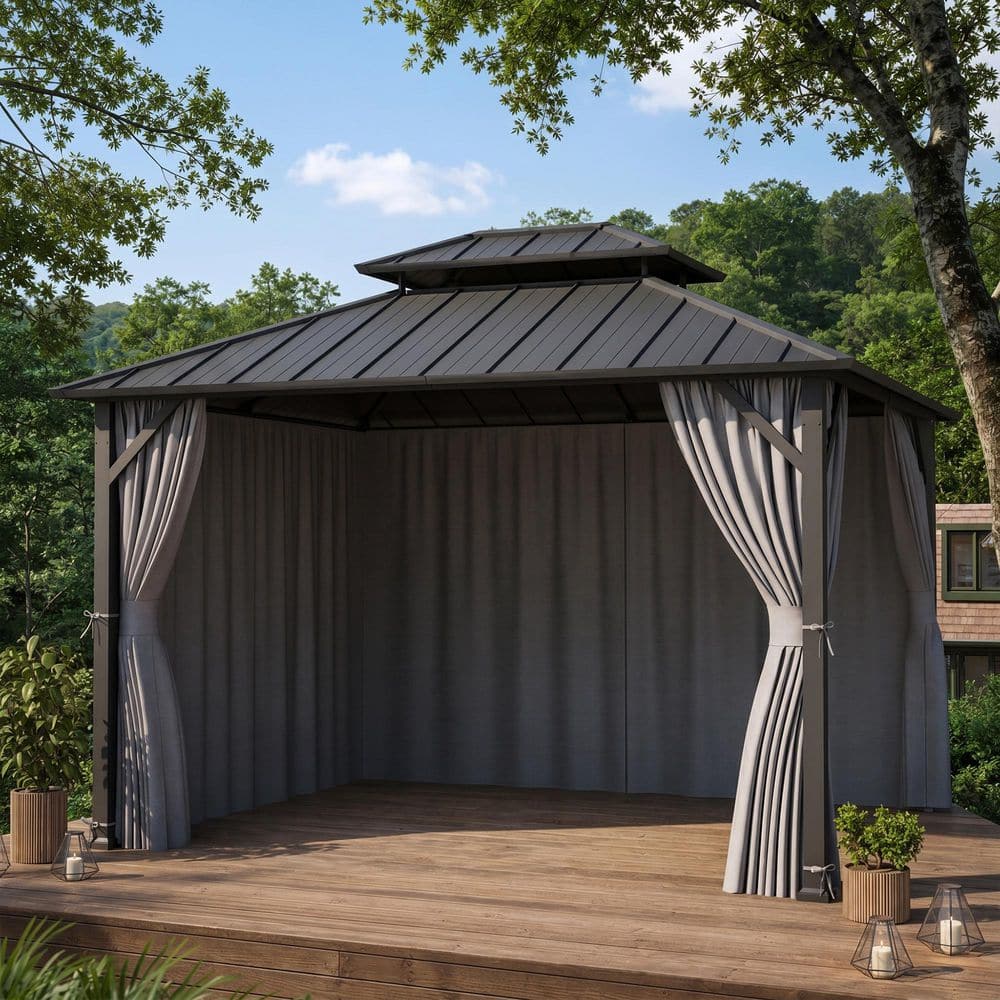 COVERED OUTDOOR OUTDOOR LIVING SPACES Ultra Series 10 ft. x 12 ft