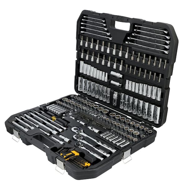 DEWALT Toughseries 242-Pieces Mechanics Tool Set for 1/4 in. 3/8