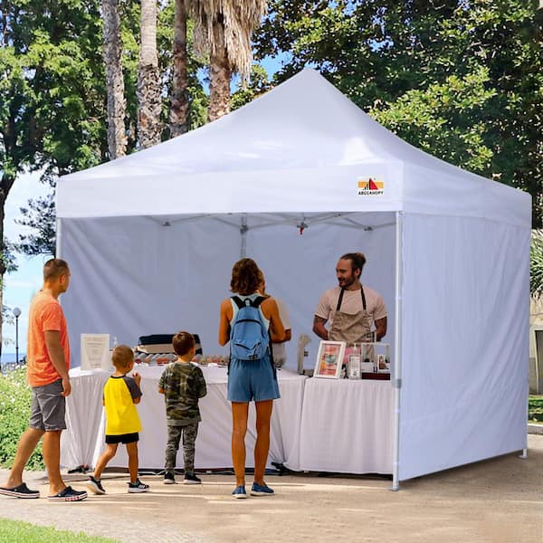 10X10' Pop Up Canopy Tent Outdoor Event Instant Shade Shelter Commercial Gazebo 