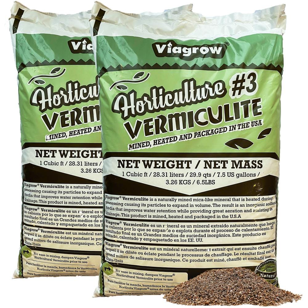 1 cu. ft. Horticultural Vermiculite 7.5 Gal./28.25 l (2-Pack) price history on PriceWatchPro