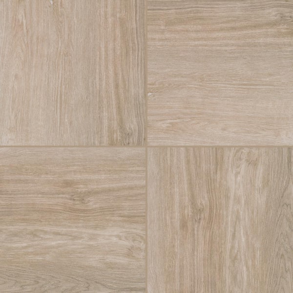 MSI Palmwood Walnut 24 in. x 24 in. Square Matte Porcelain Paver Tile (14 pieces / 56 sq. ft. / pallet)