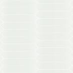 White Tapered Picket 2.5 in. x 13 in. Glossy Wall Ceramic Tile (13.64 sq. ft./Case)