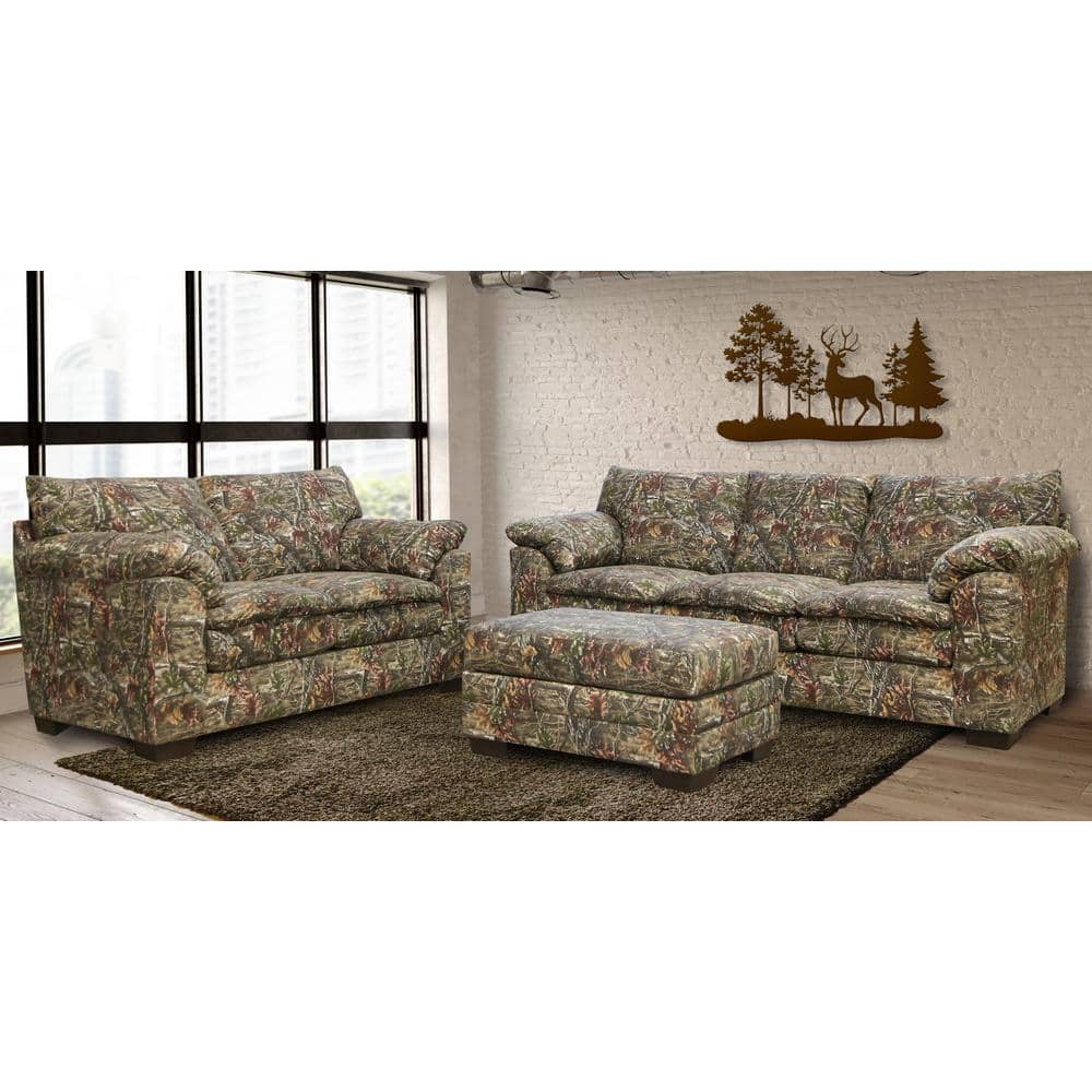 Superflauge Collection Camouflauge Polyester Rectangular Upholstered Large Ottoman price history on PriceWatchPro