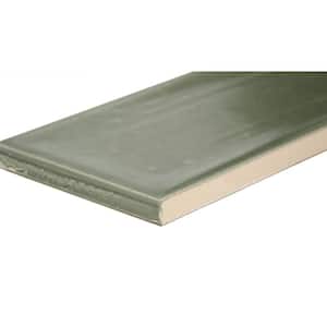 Raku Olive 2.95 in. x 11.81 in. Glazed Matte Ceramic Wall Tile (0.242 sq. ft./Piece, Sold in Case of 25 Pieces)