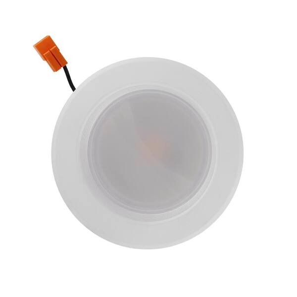 Euri Lighting 4 in. 4000K Color Temperature New Construction IC Rated Recessed Integrated LED Kit