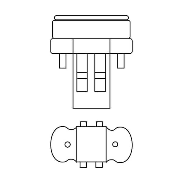 13-Watt Equivalent CFLNI PL-S (GX23) Energy Saver (Non-Integrated) 2-Pin Light Bulb Soft White (2700K) 13-Watt Equivalent CFLNI PL-S (GX23) Energy Saver (Non-Integrated) 2-Pin Light Bulb Soft White (2700K)