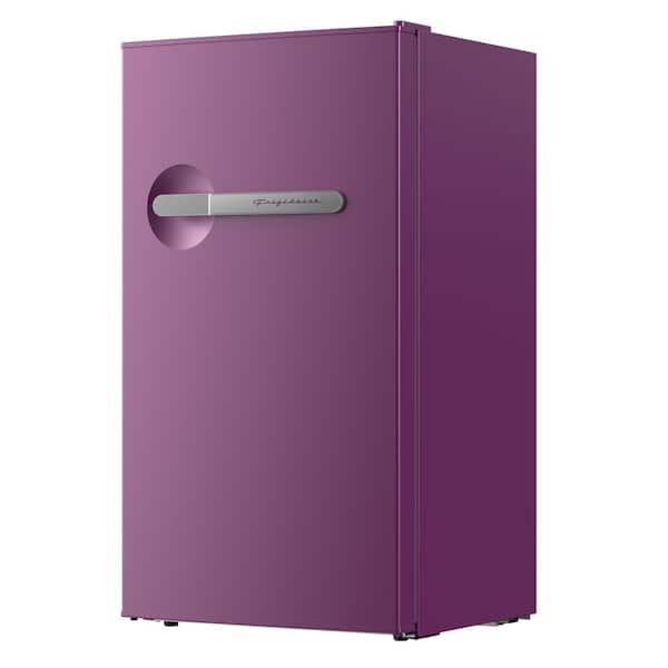 FREEZER×MAGENTA Frigidaire 3.2 cu. ft. Retro Mini Refrigerator in Purple EFR397