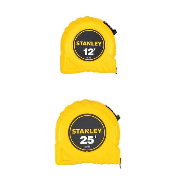 12 ft. x 1/2 in. and 25 ft. x 1 in. Tape Measure Combo