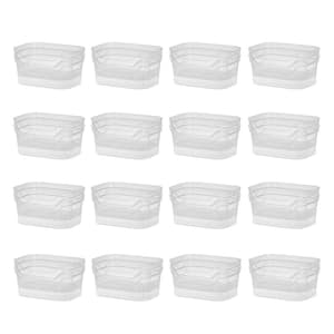 Sterilite White Small Ultra Basket Durable Plastic Storage Organizer, (12  Pack), 12 Pack - Kroger