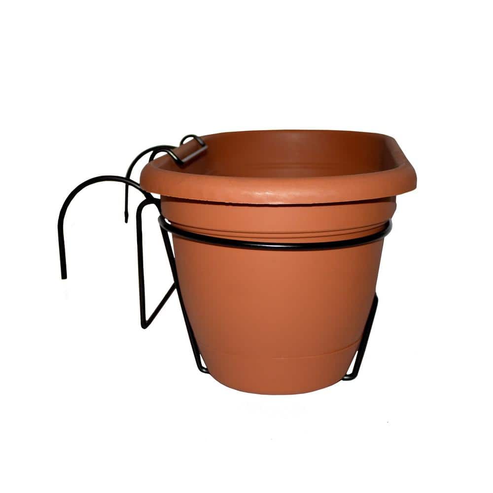 Lucca Terracotta Rectangular Window Box with Self-Watering Basin