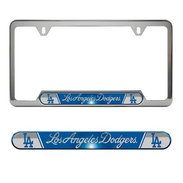 FANMATS Los Angeles Dodgers Embossed License Plate Frame 6.25in x 12
