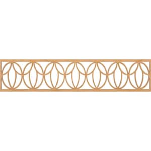 Shoshoni Fretwork 0.25 in. D x 46.75 in. W x 10 in. L Maple Wood Panel Moulding