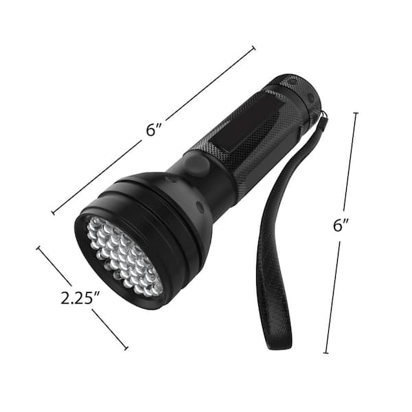 Handheld UV Black Light Torch Plastic Portable Blacklight W LED Flashlight ak ME