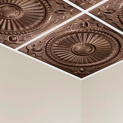 Metal Drop Ceiling Tiles Ceiling Tiles The Home Depot