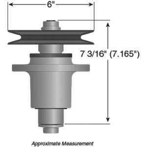 Oregon 82-361 Spindle Assembly for Exmark Lazer Z 42" 60" 66" 72" Mower Deck Oregon 82-361 Spindle Assembly for Exmark Lazer Z 42" 60" 66" 72" Mower Deck