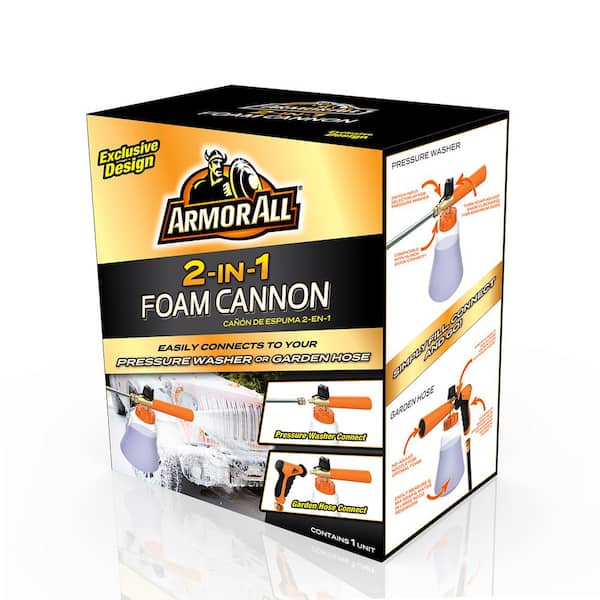 Armor All 2-in-1 Foam Cannon Car Exterior Wash in the Car Exterior Cleaners  department at