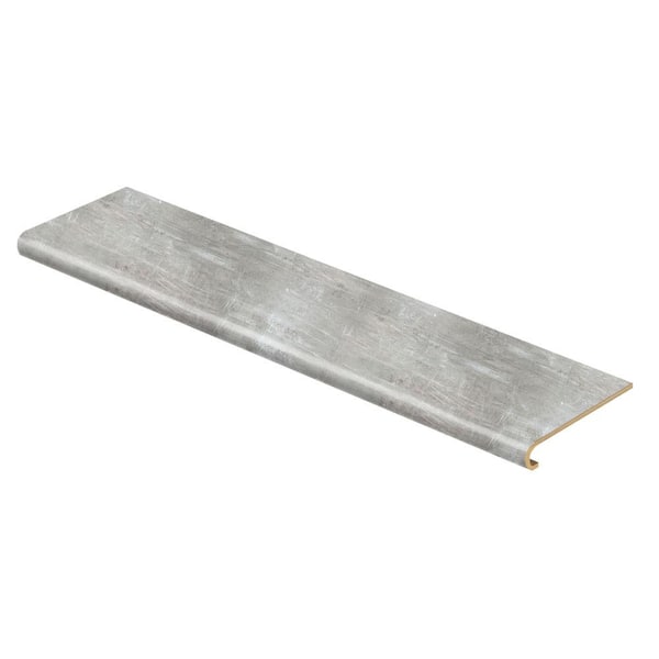Cap A Tread Scratch Stone 47 in. L x 12.15 in. W x 1.69 in. T Vinyl Stair Tread Cover Adhesive