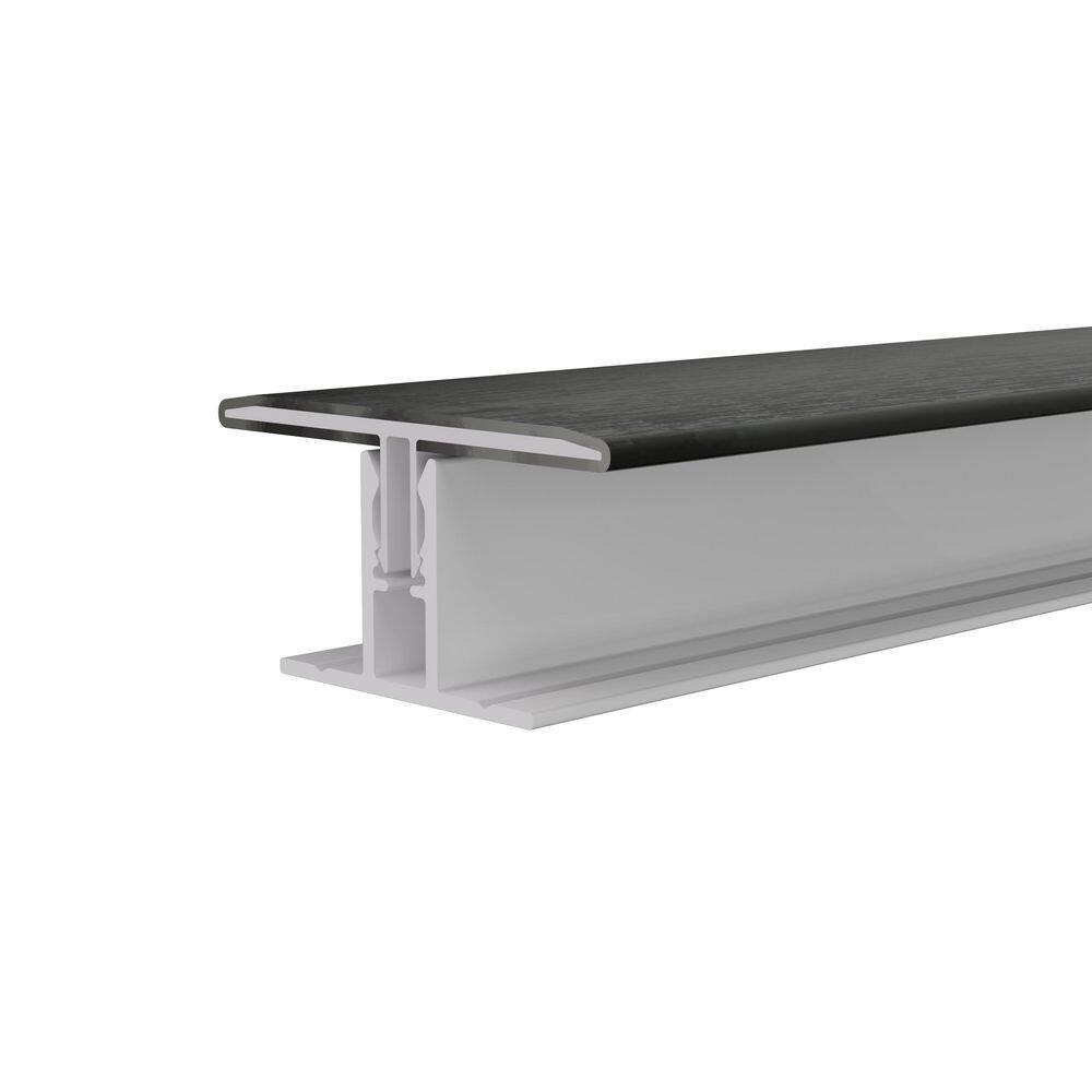 Alusions 1 in. x 2.19 in. x 8 ft. Indian Ebony Composite Aluminum H Trim Kit for .5 in. Board price history on PriceWatchPro