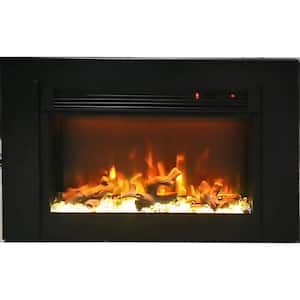 Realistic Flame 33 in. Electric Fireplace Insert