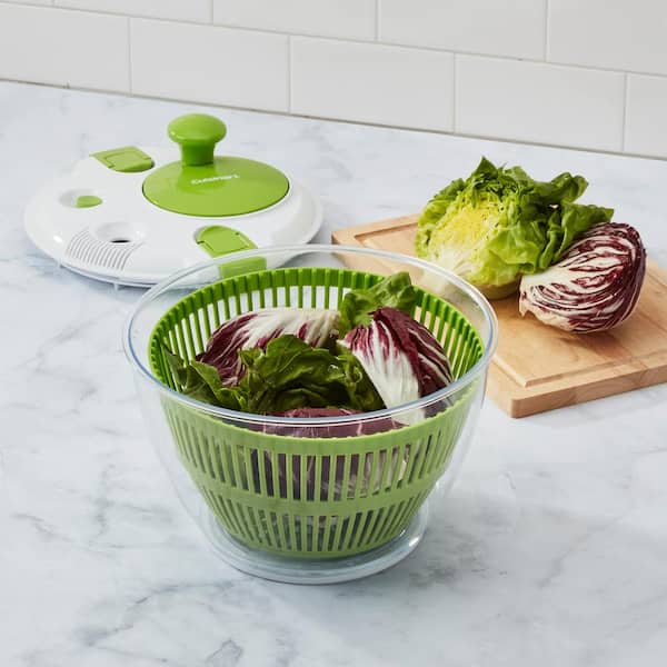 Cuisinart Salad Spinner with Serving Bowl CTG-00-SAS1 - The Home Depot