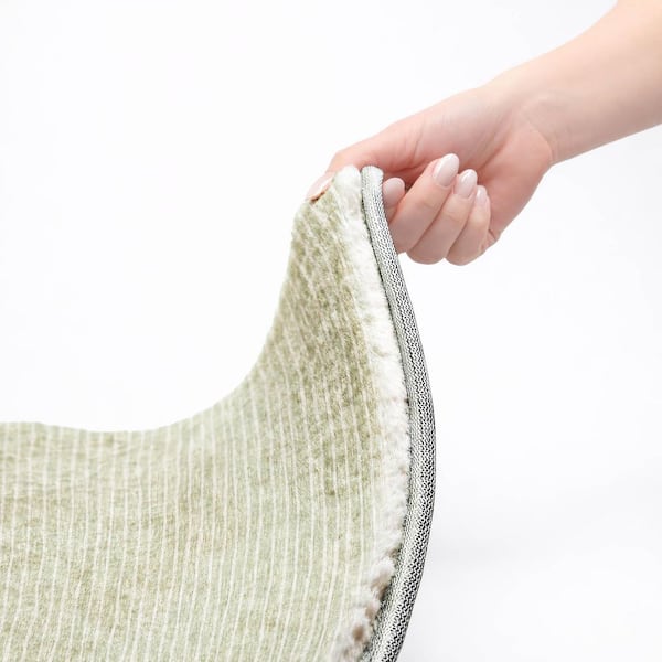 Dream Shag Premium Machine Washable Abstract ADS138 Mist 8 ft. x 10 ft. Area Rug
