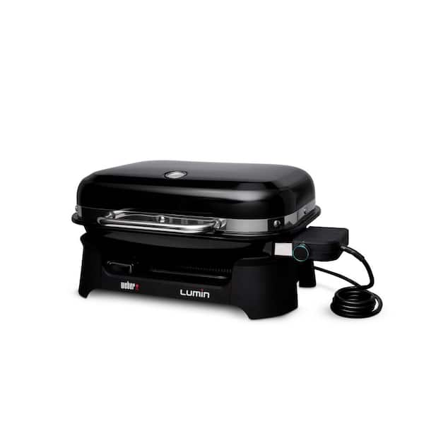 Weber Lumin Portable Electric Grill in Black