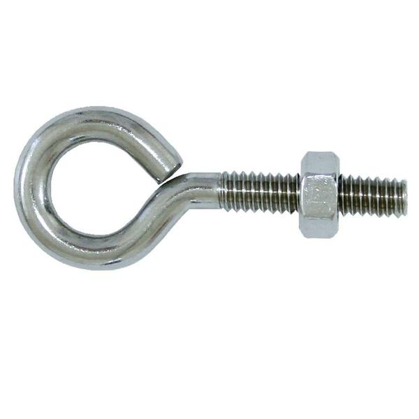 Lehigh 5/16 in. x 4 in. Stainless-Steel Eye Bolt with Nut