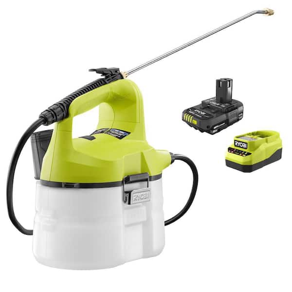 RYOBI ONE+ 18V Cordless Battery 1 Gal. Chemical Sprayer with 2.0