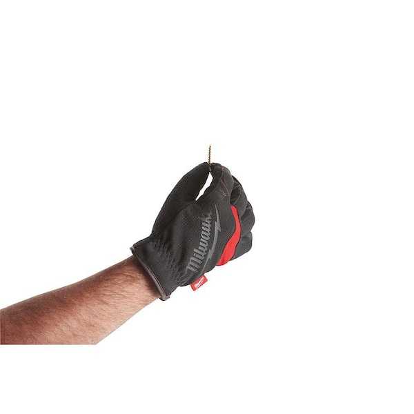 Milwaukee 48-22-8712 Free-Flex Work Gloves, Large (Pack of 2 Pairs)  Black/Red: : Tools & Home Improvement