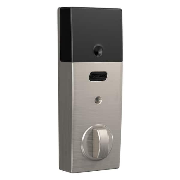 Century Satin Nickel Electronic Connect Smart Deadbolt - Z-Wave Plus Enabled