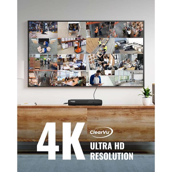 Ultra HD 4K Resolution White Screen Paint