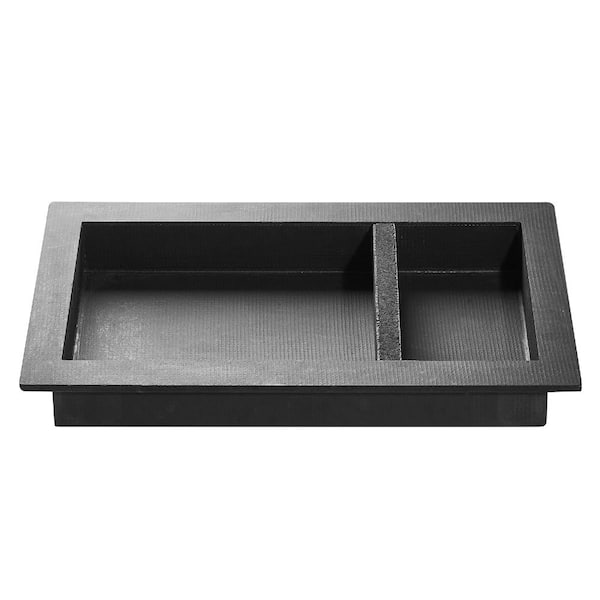 Recessed Shower Niche 16" x 28" x 4", Movable Divider Shelf, Sealed Waterproof, Square Corners