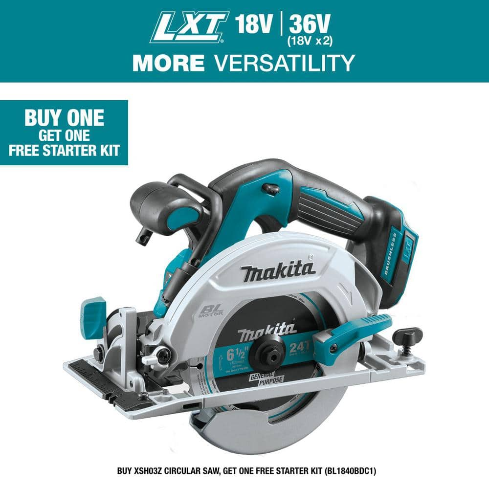 UPC 088381684378 product image for 18V LXT Lithium-Ion Brushless Cordless 6-1/2 in. Circular Saw with Electric Brak | upcitemdb.com