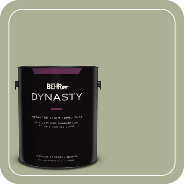 BEHR DYNASTY 1 gal. #PPU10-06 Spring Walk One-Coat Hide Eggshell Enamel Interior Stain-Blocking Paint & Primer