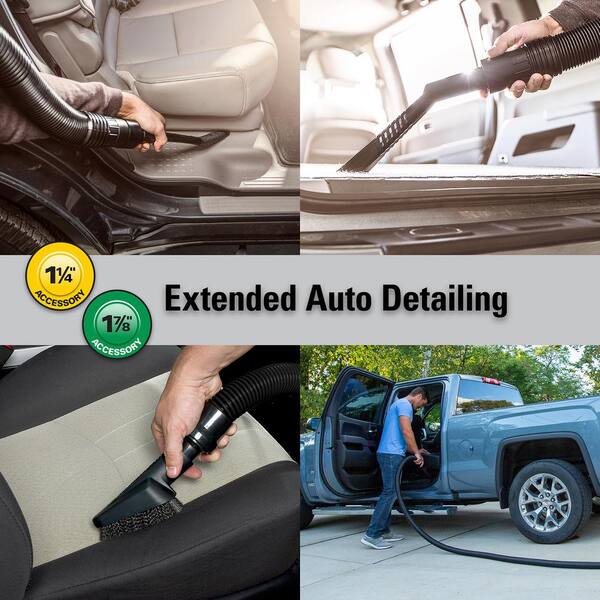 thumbnail interactive-video image 1 of 1-1/4 In. Premium Car Cleaning Kit - Shop Vac Attachments For Detailing, Universal Fit (VT2534) 1 of 5