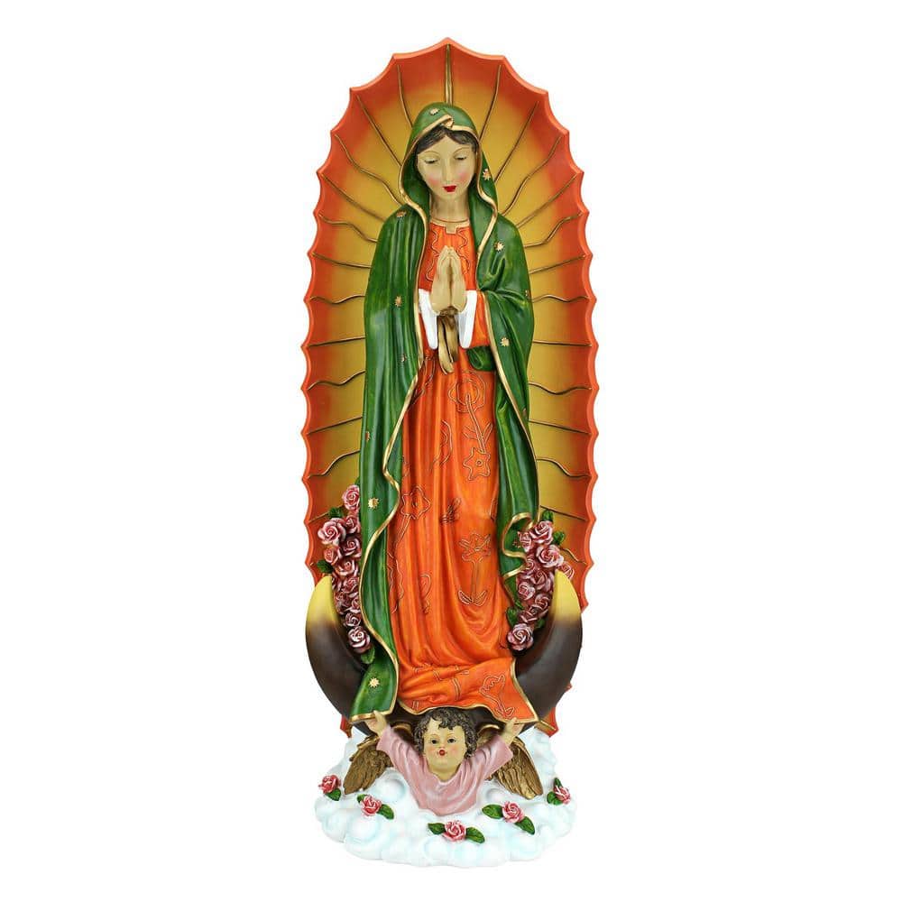 GUADALUPE マリア像 THE CRIMIE GARDEN Amazon.com: 37.5