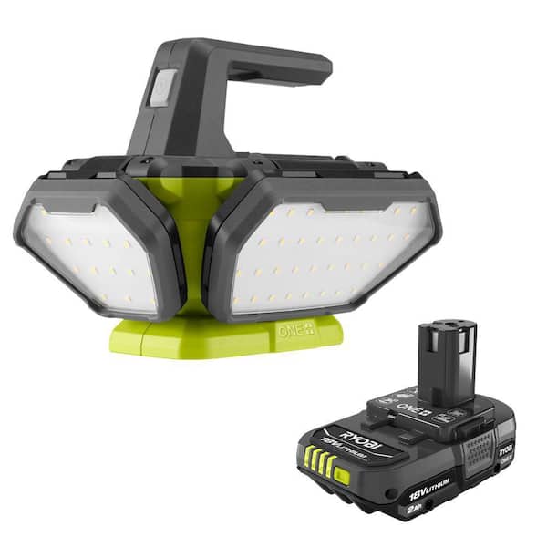ONE+ 18V Cordless 360° Light with ONE+ 18V 2.0 Ah Lithium-Ion Battery