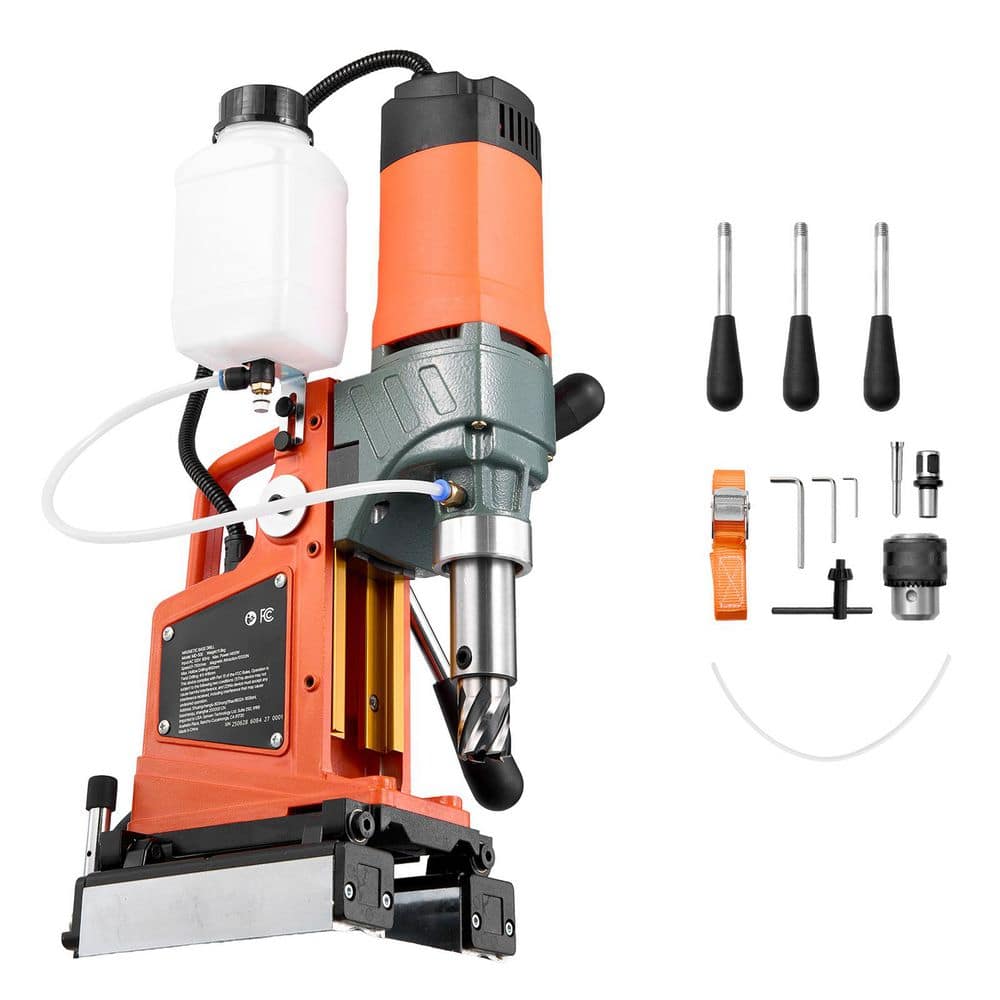 1400W Magnetic Drill Press, 5/8 in. Boring Diameter, 0-750 RPM, Reversible, Drill Machine for Metal Home Improvement 10 price history on PriceWatchPro