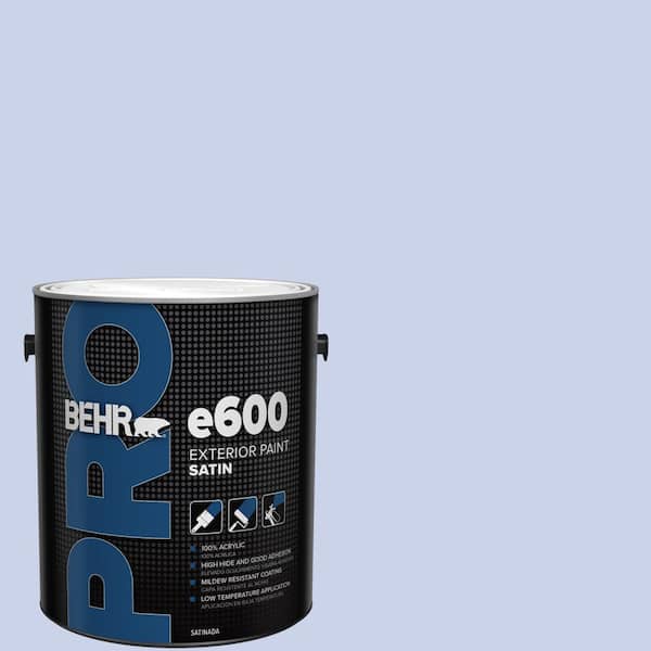 BEHR PRO 1 gal. #600A-2 Lazy Sunday Satin Exterior Paint