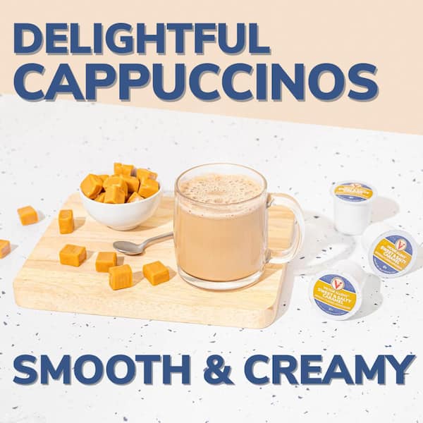 Victor Allen's French Vanilla Flavored Cappuccino Mix Single Serve