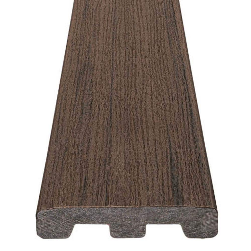 TimberTech Prime+ 1 in. x 6 in. x 8 ft. Dark Cocoa Square TimberTech Prime+ 1 in. x 6 in. x 8 ft. Dark Cocoa Square