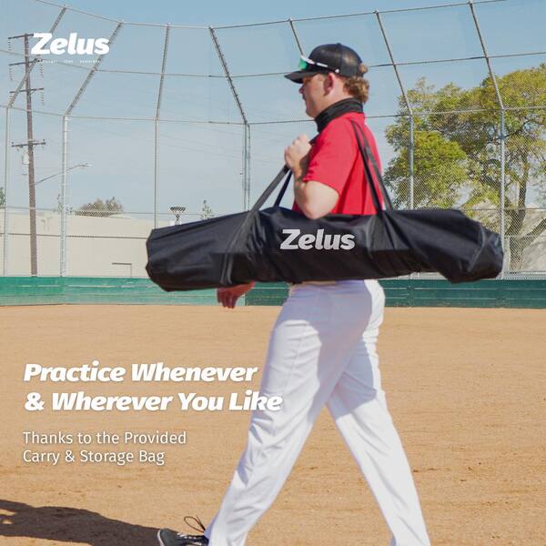 Filet D’entraînement Baseball/softball 7x7 Pieds – Avec Zone De Strike, Tee Et Sac
