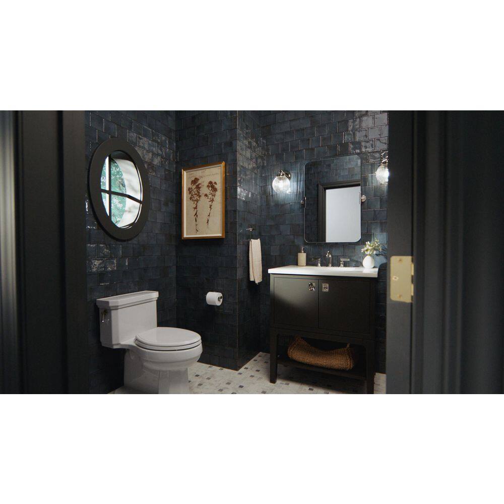 Brushed Moderne Brass Three-Light Wall Sconce