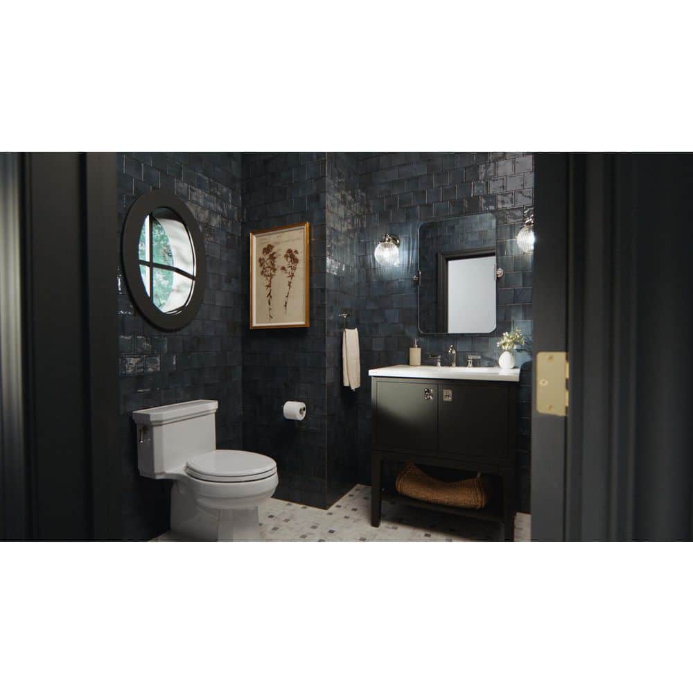 Matte Black Glass Globe Wall Sconce