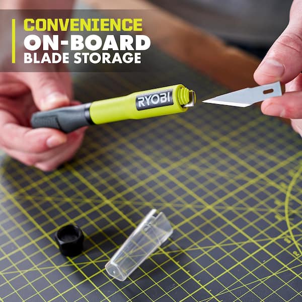 2-in-1 Hobby Knife w/ Blade Storage with A3 Self-Healing Cutting Mat