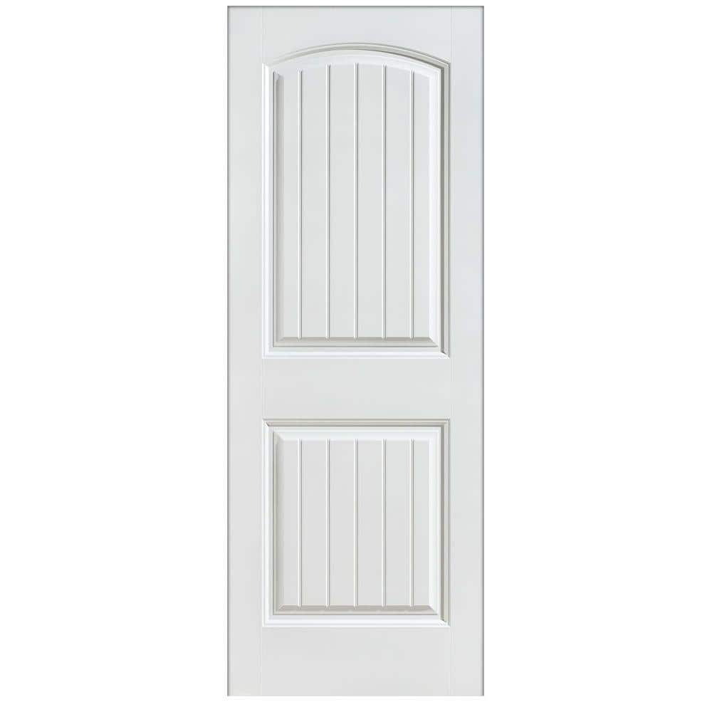 Masonite 32 in. x 80 in. Cheyenne 2Panel RightHand Inswing Primed