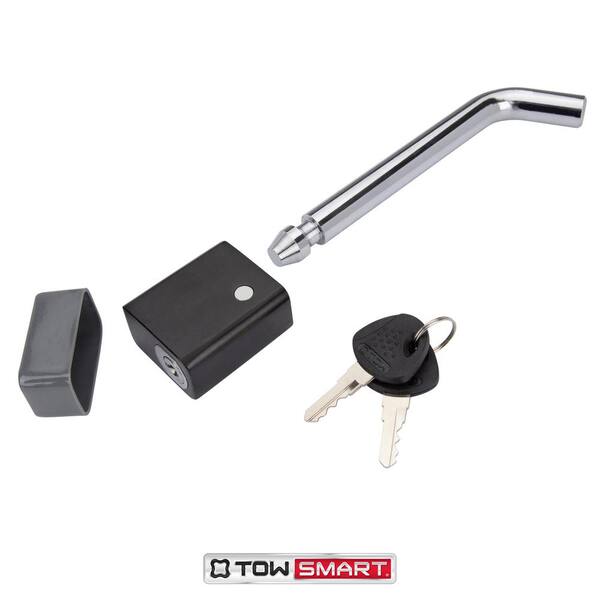 Better Boat 5/8" Lockable Hitch Pin Lock - For 2" & 2.5" Receivers, 3.5" Pin, Heavy Duty Tow & Bike Rack Security