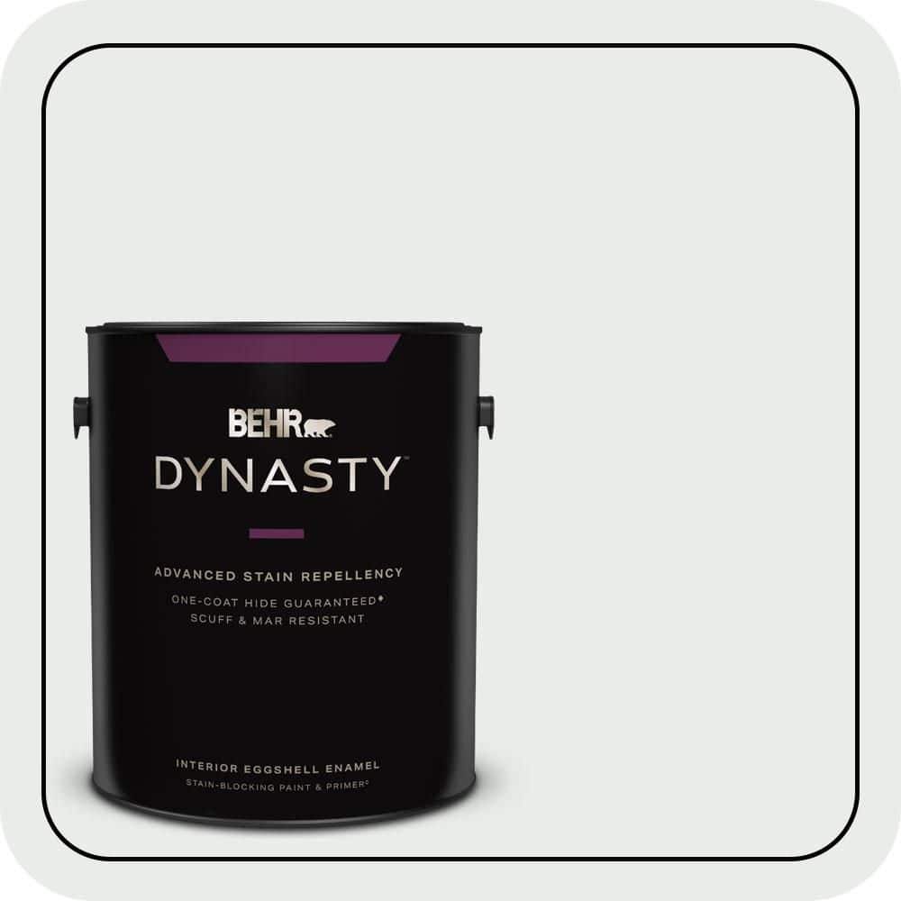 1 gal. #W-F-510 Silver Sky Eggshell Enamel Interior Stain-Blocking Paint & Primer price history on PriceWatchPro