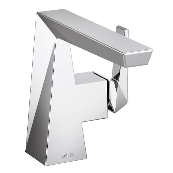 Delta Trillian Single Handle Single Hole Bathroom Faucet in Lumicoat Chrome