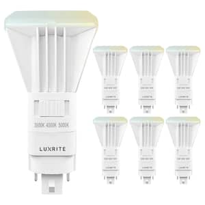 betreuren Eerder vlot LUXRITE 42-Watt Equivalent LED PL Vertical CFL 2 Pin and 4 Pin Base 26W/32W/ 42W CFL 3 Color Selectable 1450 Lumens (2 Pack) LR24567-2PK - The Home Depot